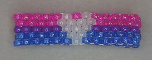 Bisexual Pride Heart Bracelet