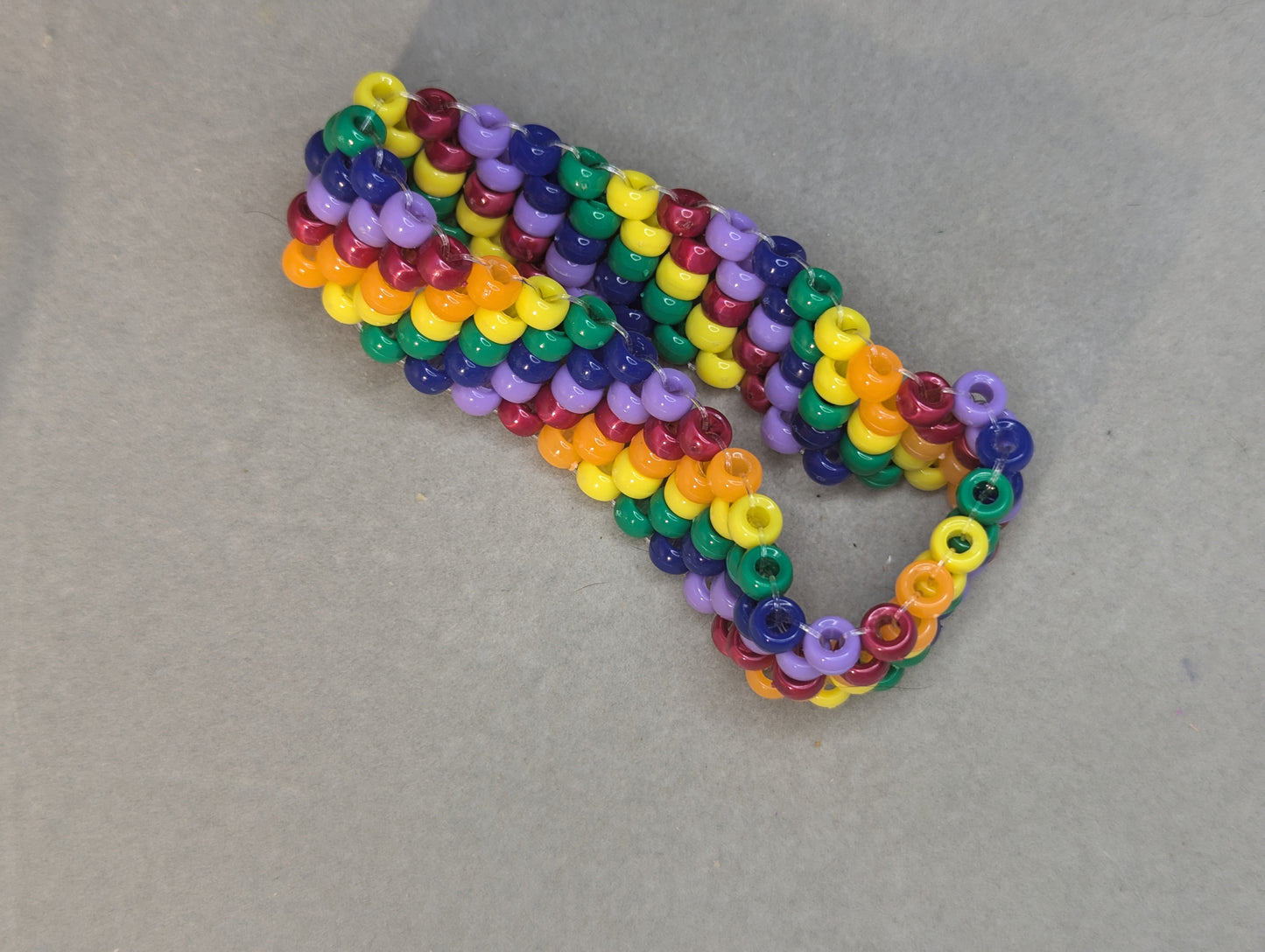 Opaque Prismatic Rainbow Bracelet