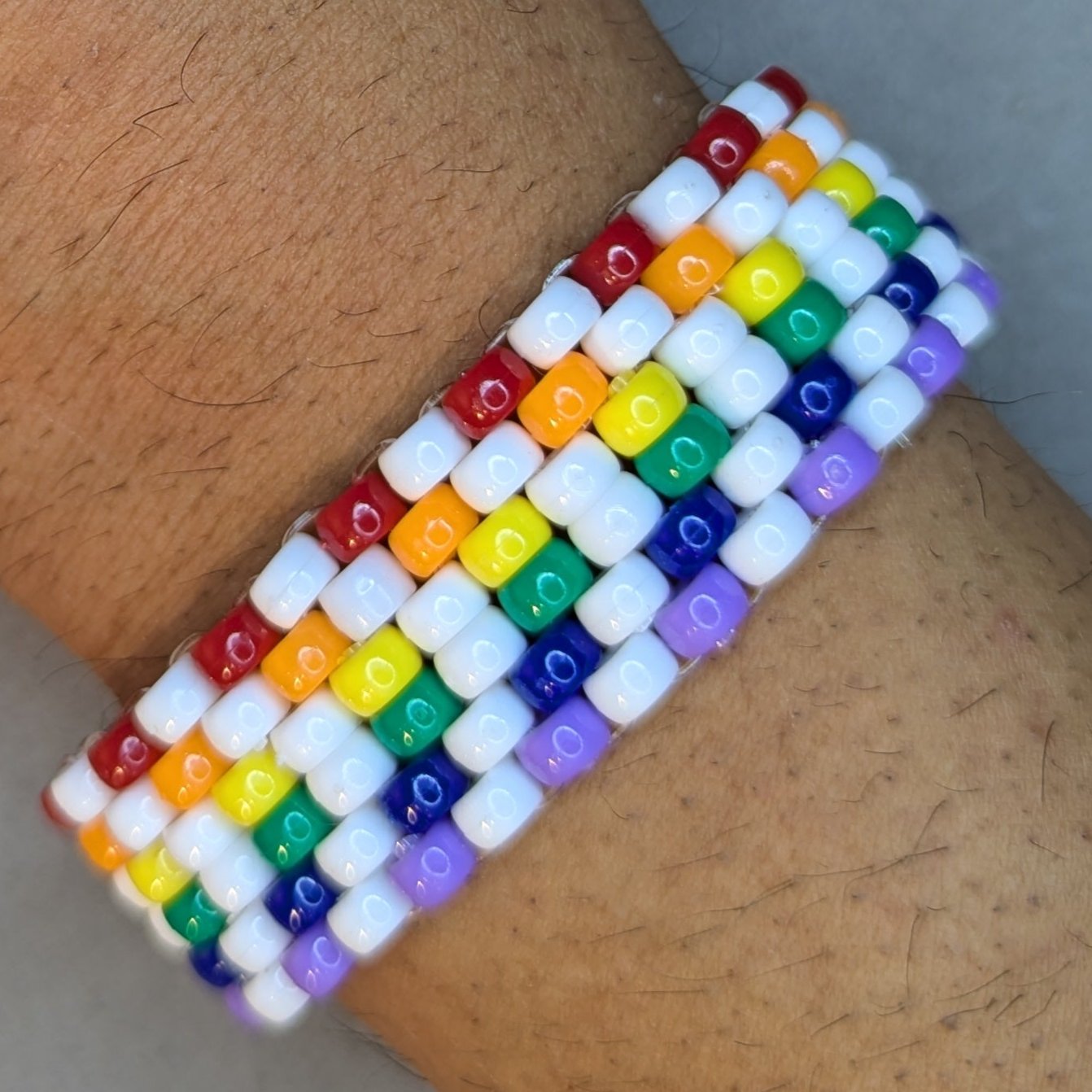 Wave Rainbow Bracelet 02