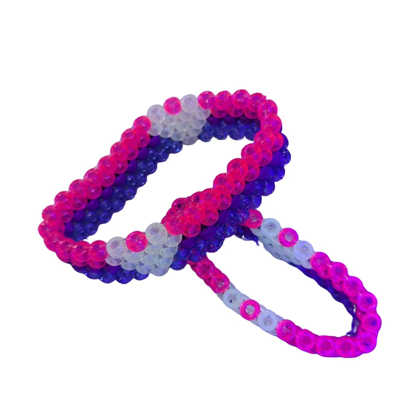 Bisexual Pride Heart Bracelet