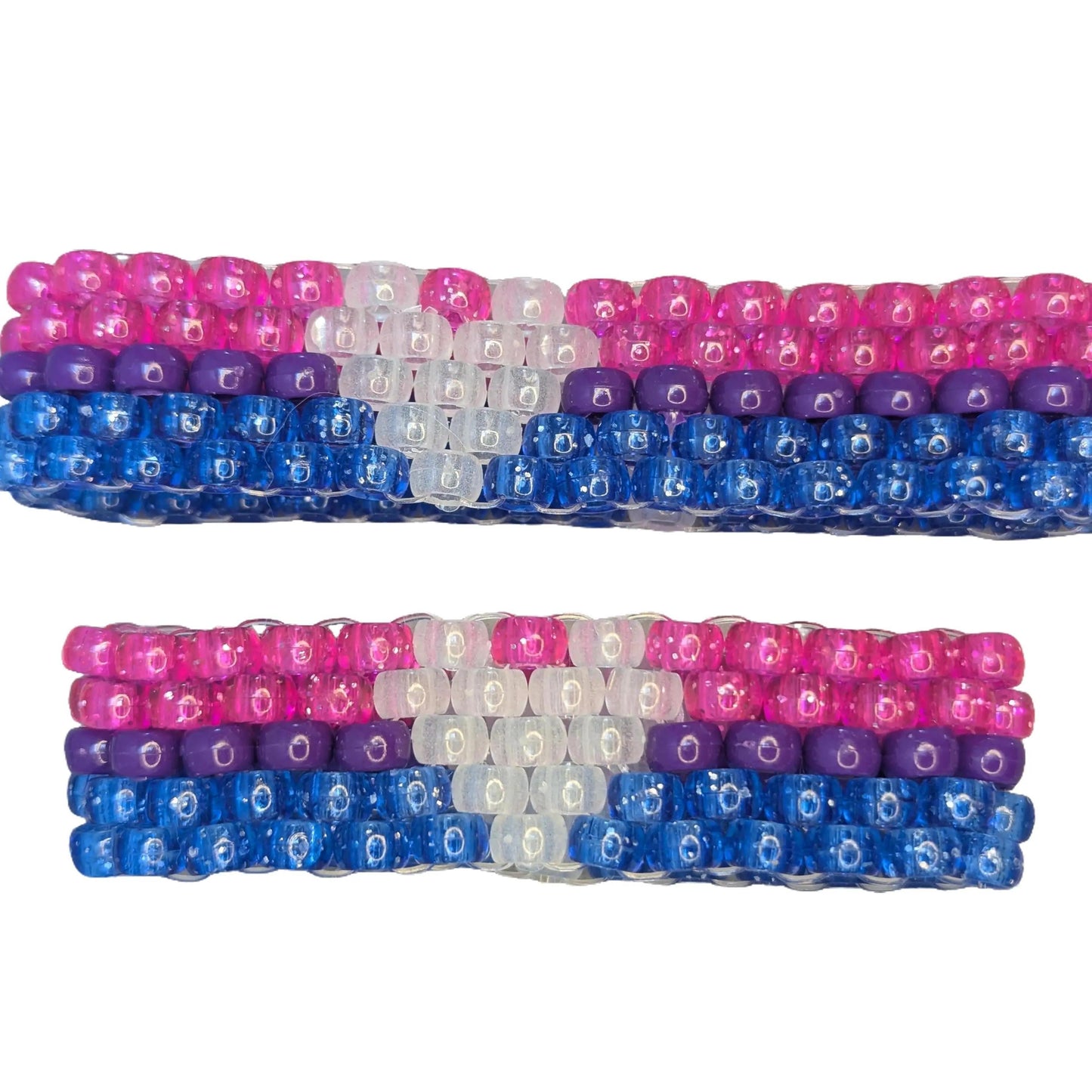 Bisexual Pride Heart Bracelet