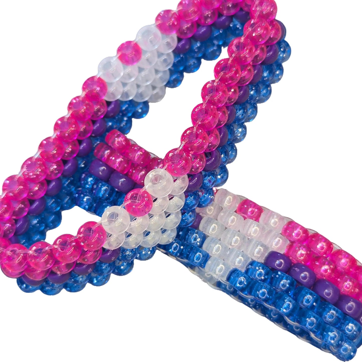 Bisexual Pride Heart Bracelet