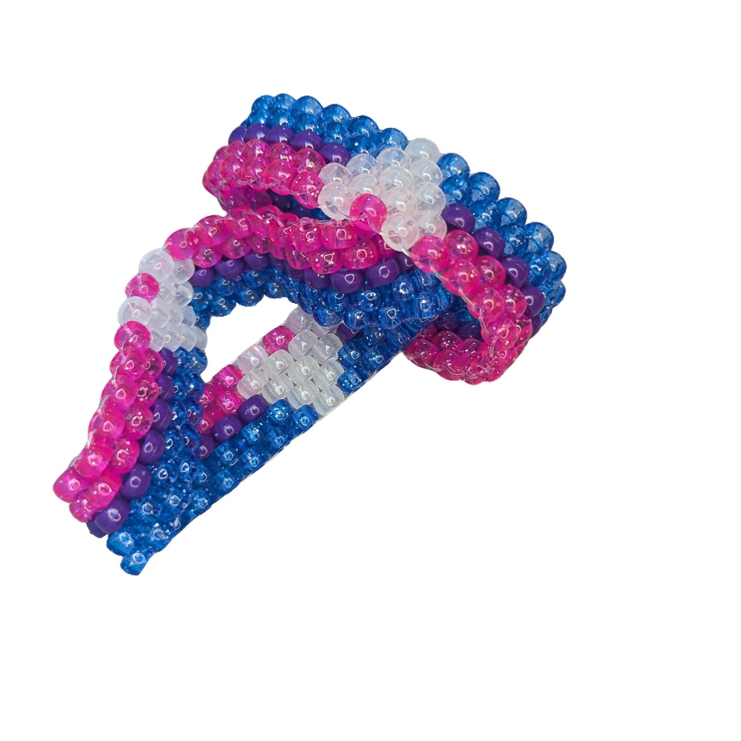 Bisexual Pride Heart Bracelet