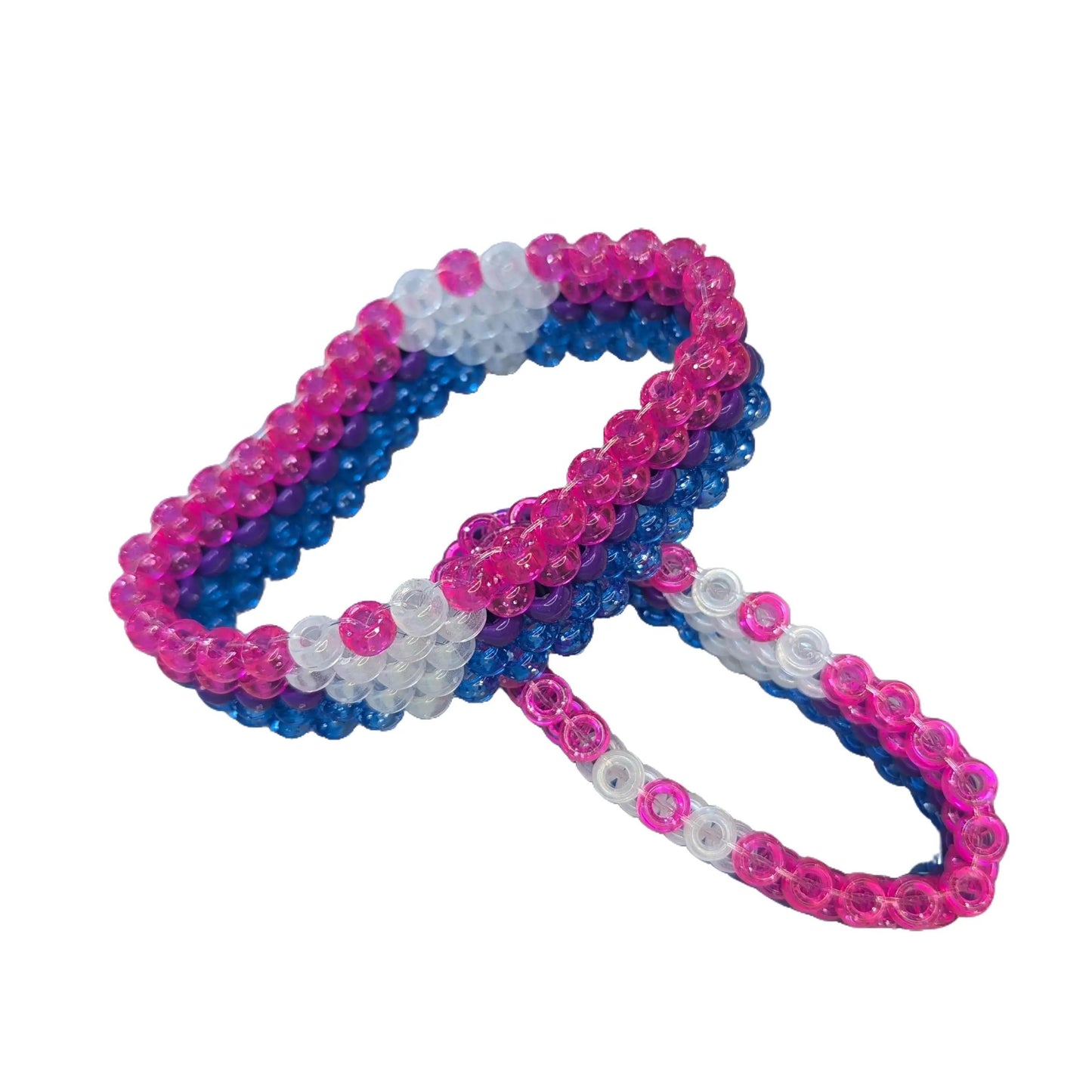 Bisexual Pride Heart Bracelet